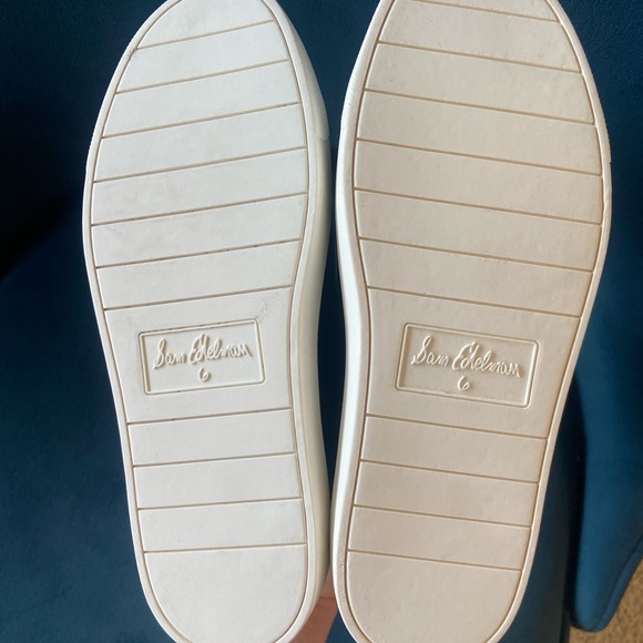 Sam Edelman Black Lace Up Sneakers - Picture 3 of 3